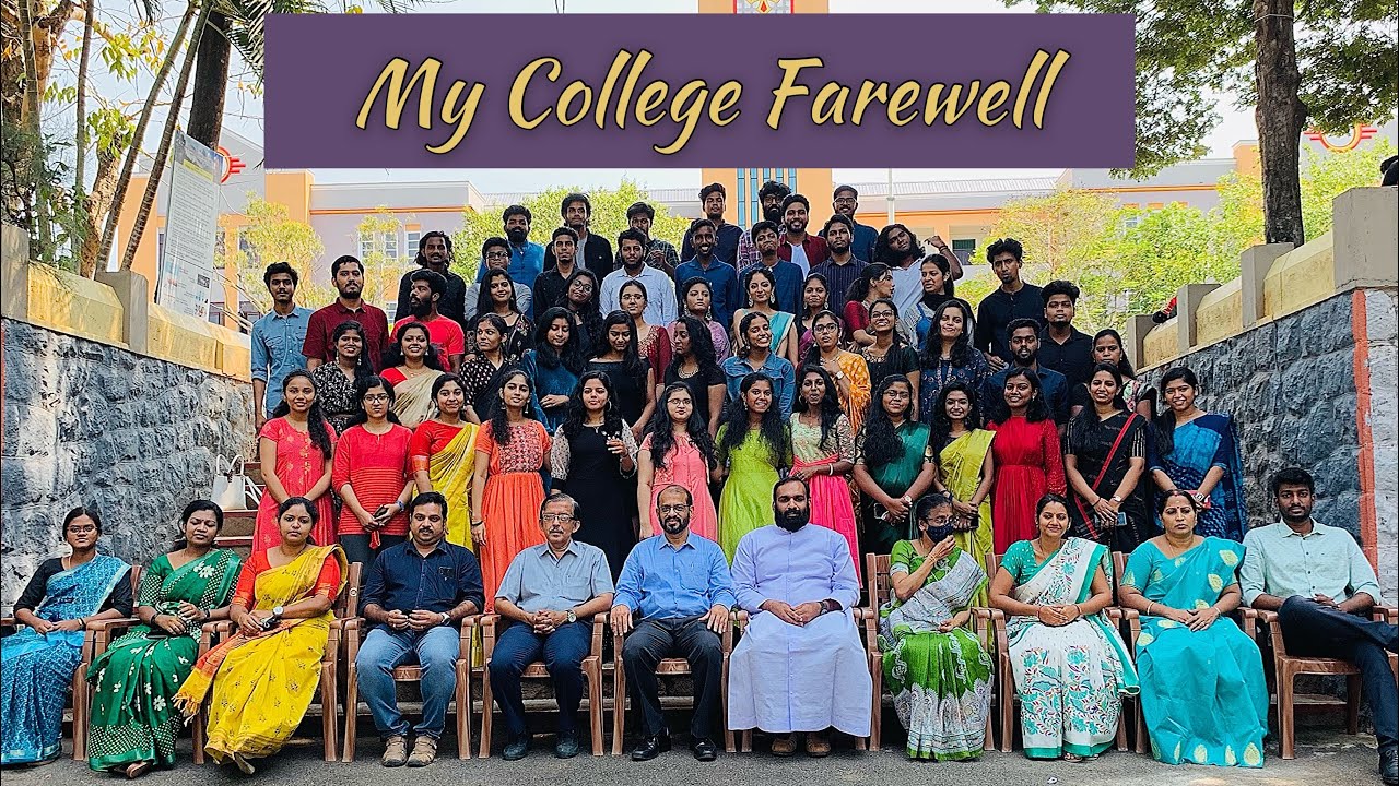 My College Farewell | Mar Ivanios College | Ishaani Krishna.