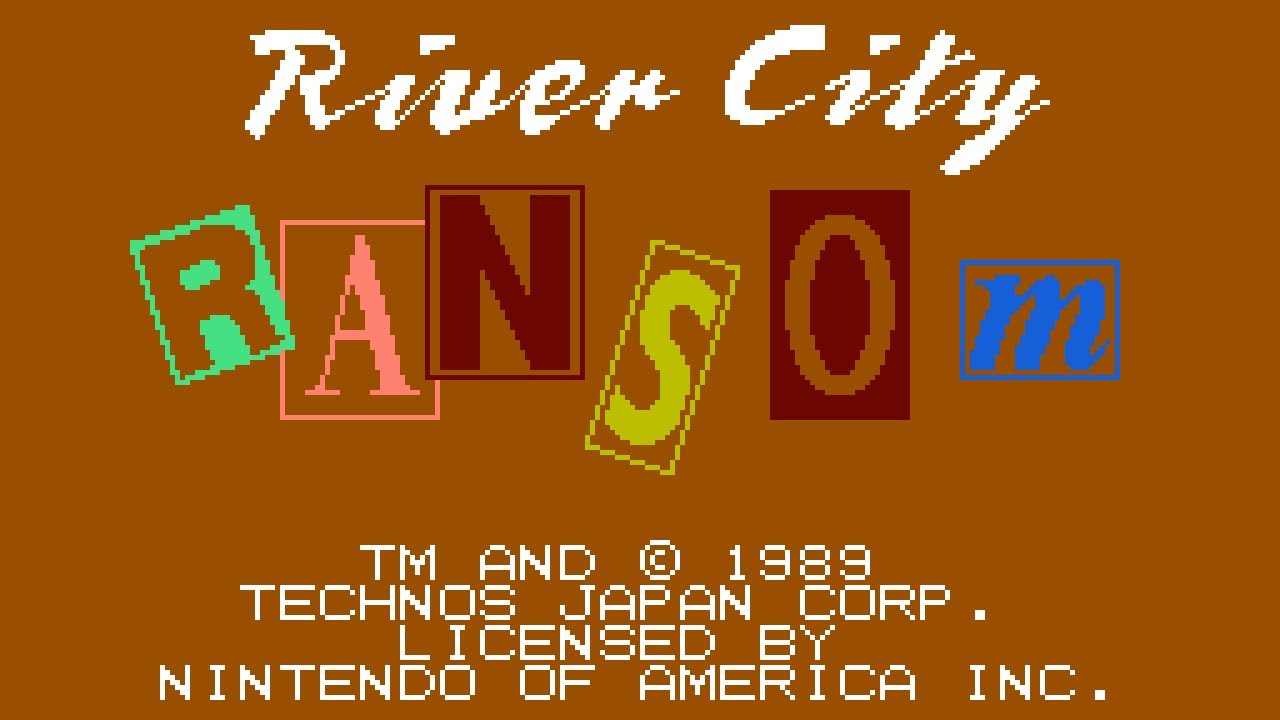 River City Ransom (American Technos, 1990) - NES Gameplay