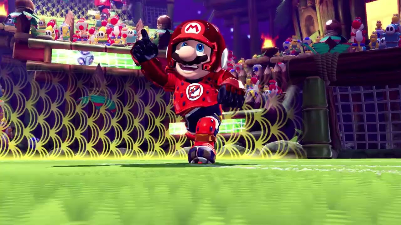 Mario Strikers: Battle League (Solo, Normal Mode, Chain Cup - Speedrun WR) 13:59