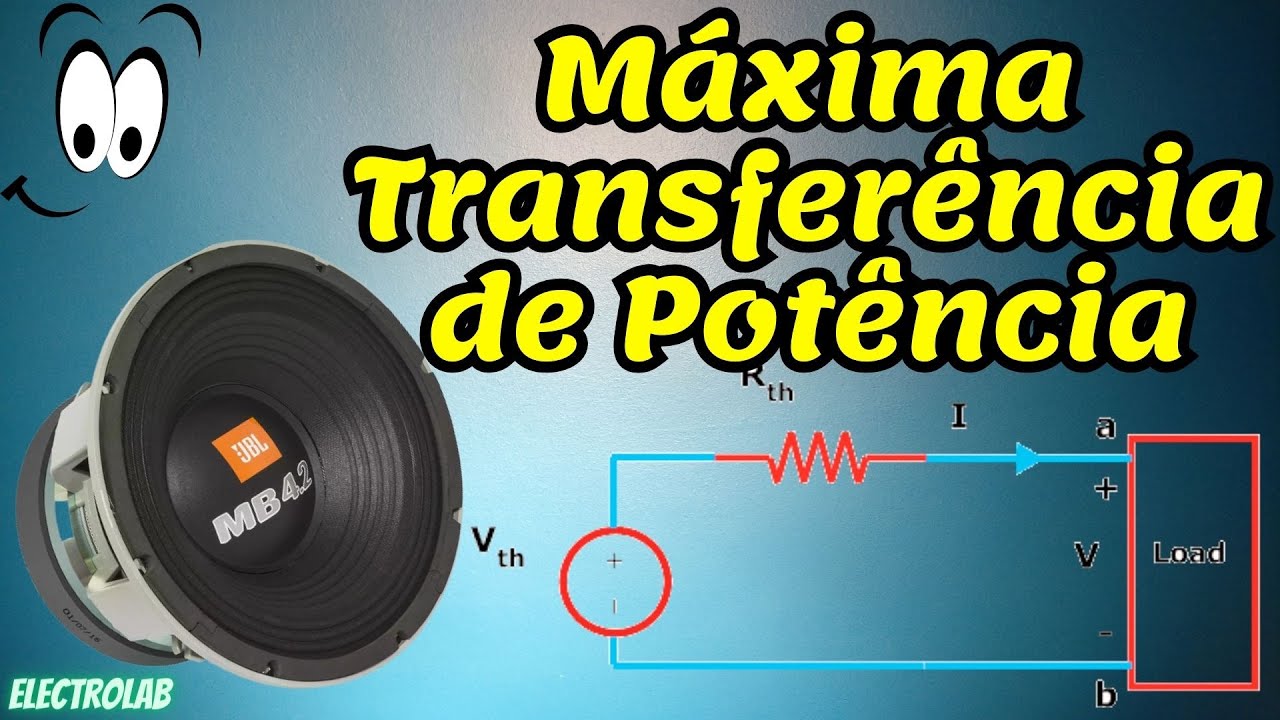 Entenda definitivamente o que é a Máxima Transferência de Potência? Teoria e Prática!!