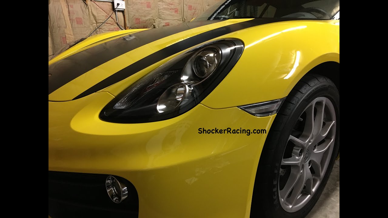 How To install LED Clear Side Marker's on a Porsche Cayman/Boxster 981