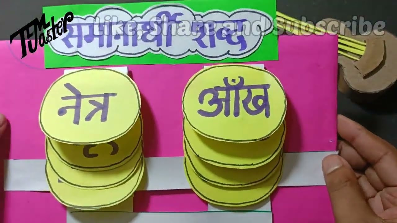 HINDI TLM || TLM for primary school #trending #viral #tlmmaster