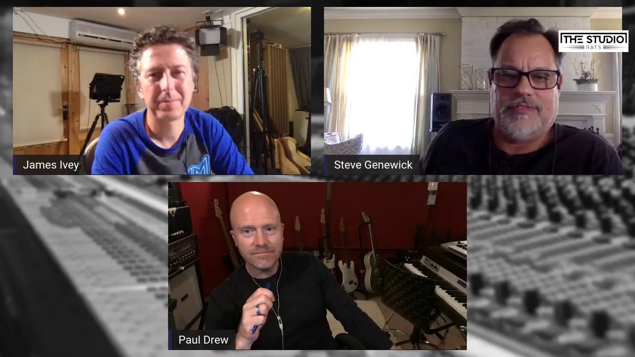 Studio Rats Q&A Live With Special Guest Steve Genewick