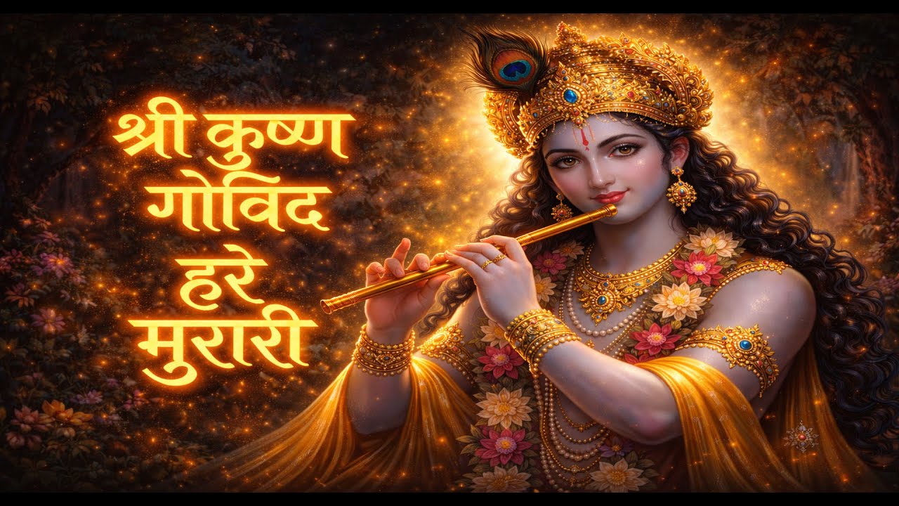 श्री कृष्ण गोविंद हरे मुरारी | Beautiful Krishna Bhajan | Soulful Bhakti Song | 2026 New