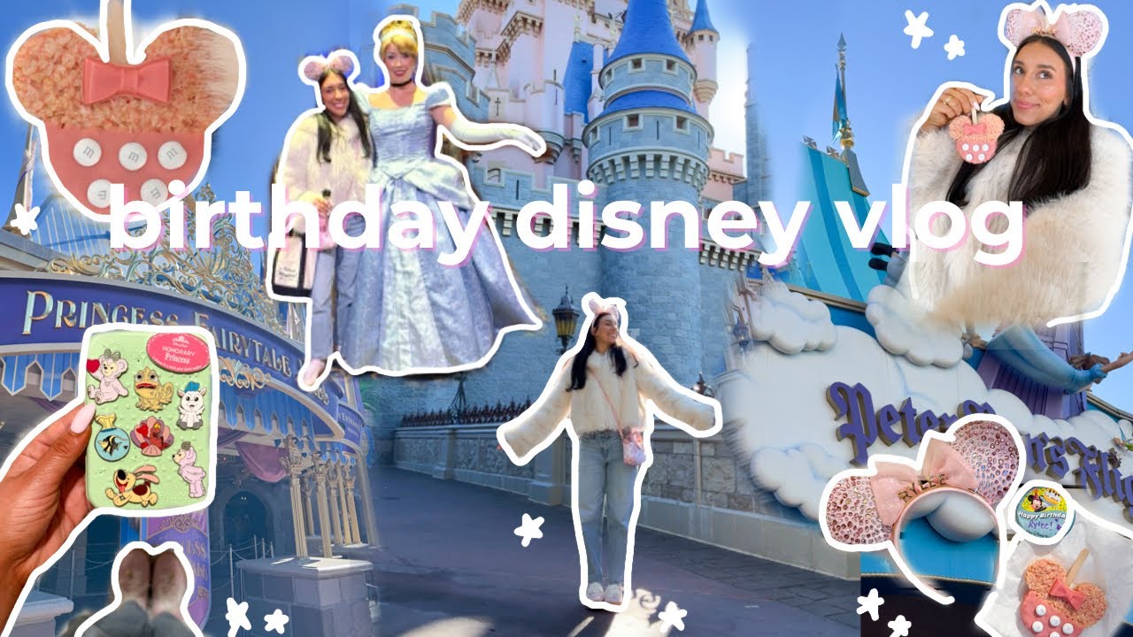 24th birthday in walt disney world✨ magic kingdom and epcot 