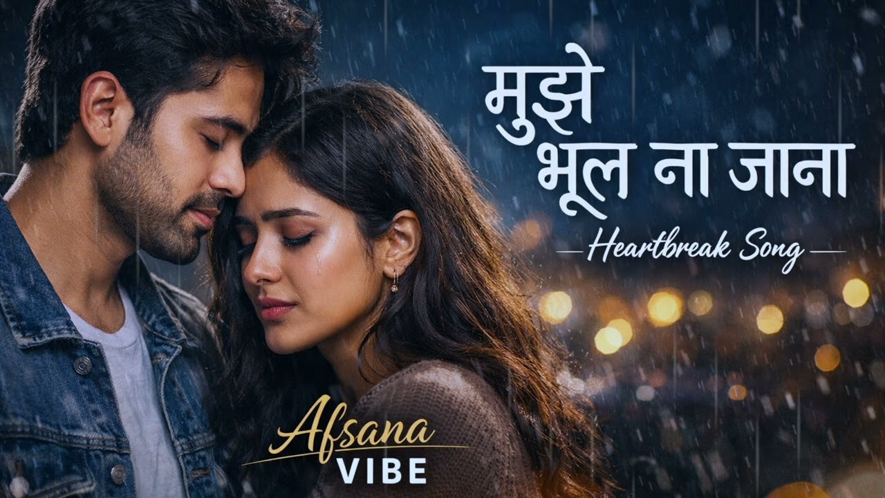 मुझे भूल ना जाना | Heartbreak Song 2026 | Sad Romantic Song | Afsana Vibe