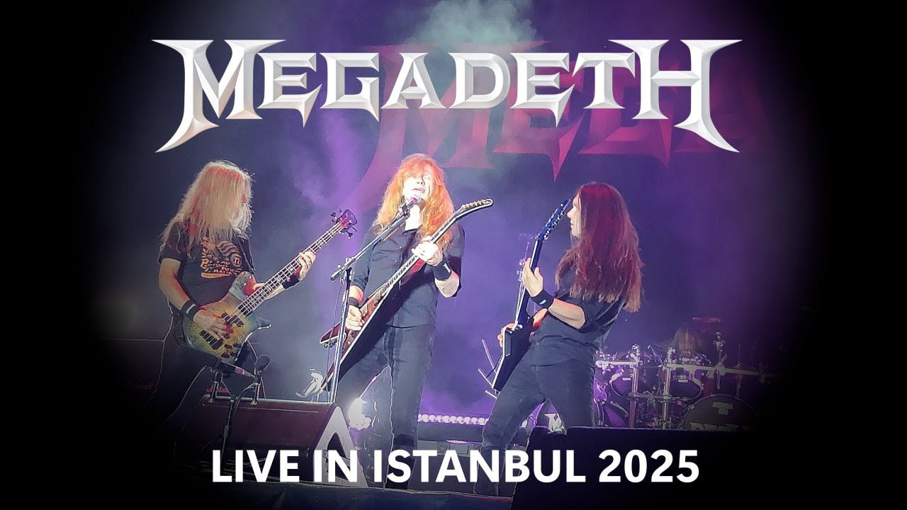 Megadeth - Live In Istanbul 2025 (Full Show, 4K)