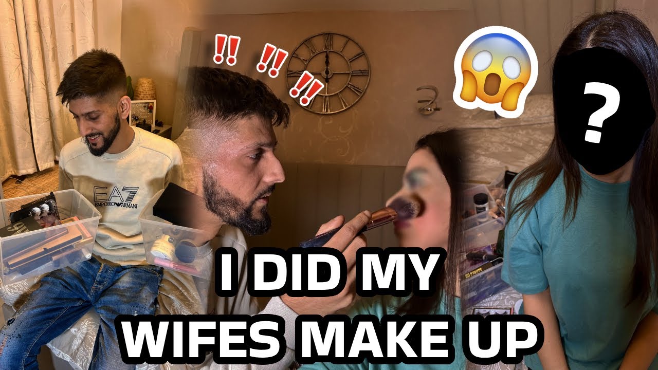 MAKE UP CHALLENGE!! ADEENA GETS SHOCKED AT HER MAKE UP 😯 *BEST REACTION*