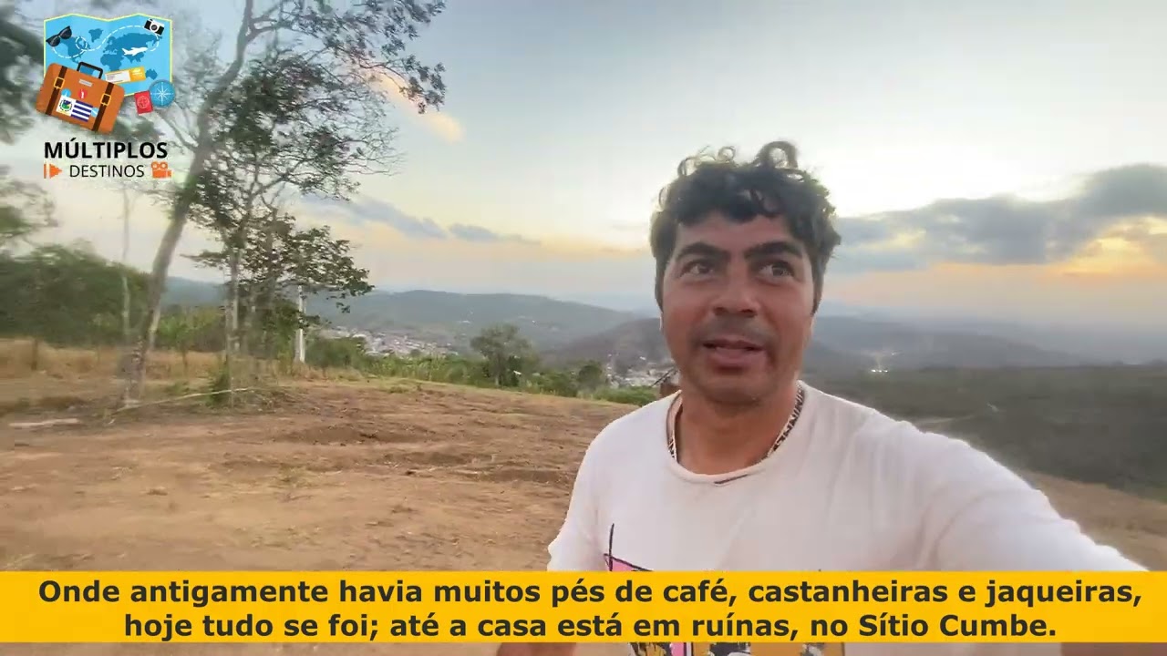 Onde antigamente havia muitos pés de café, castanheiras e jaqueiras, hoje tudo se foi...