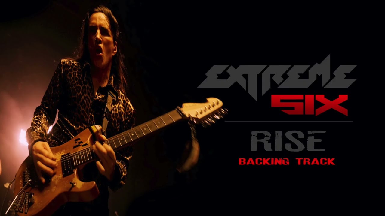 Extreme - Rise - Guitar Backing Track with Vocals