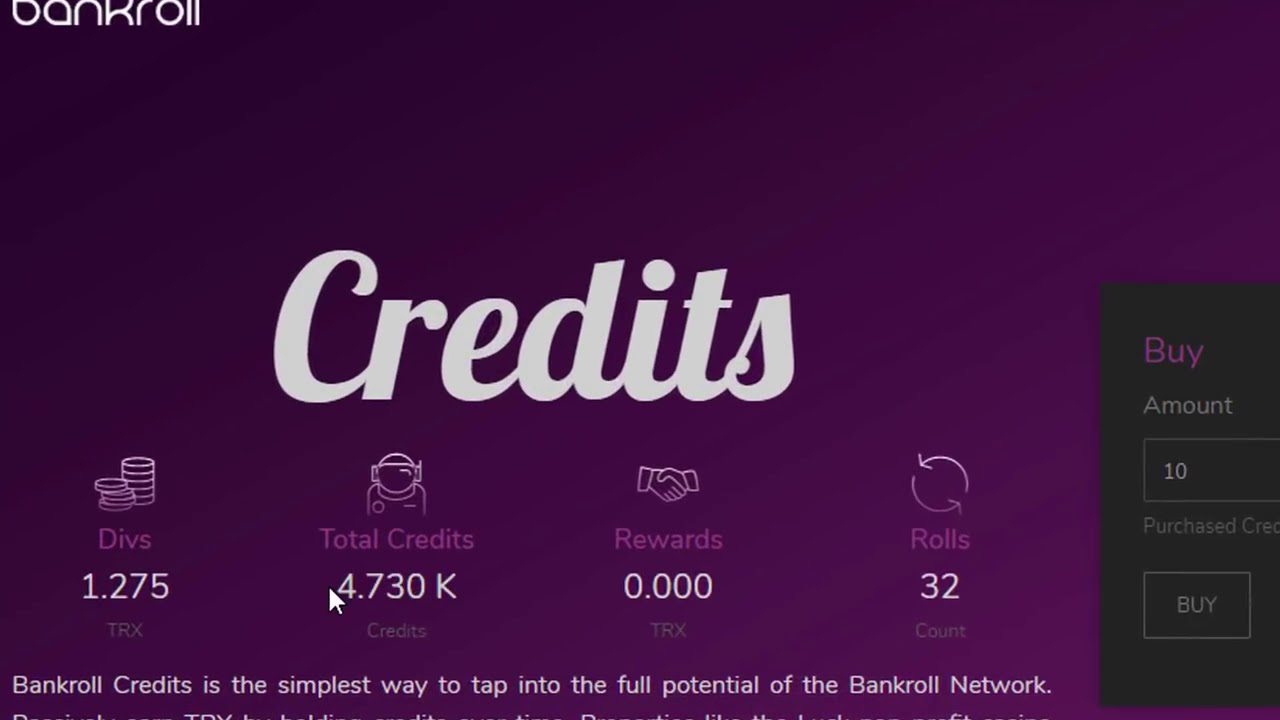 Bankroll Credits Full Tutorial