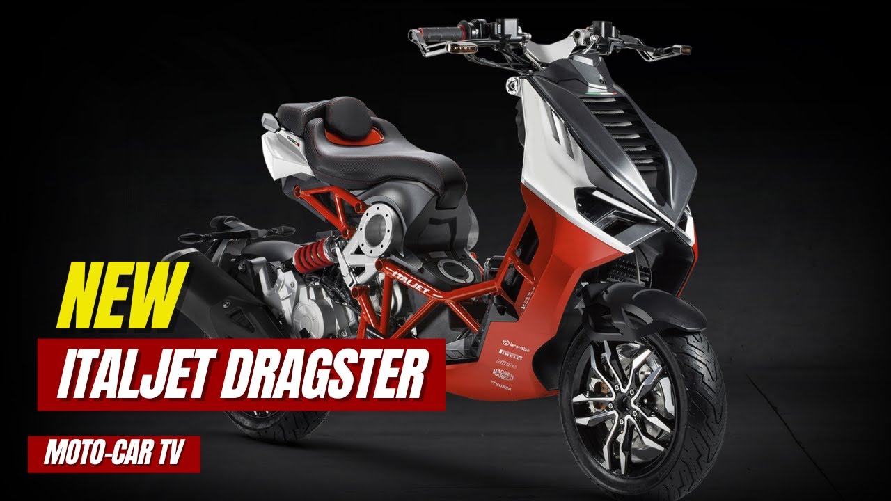 ITALJET Dragster | King of the Street Monster Scooter | MOTO-CAR TV