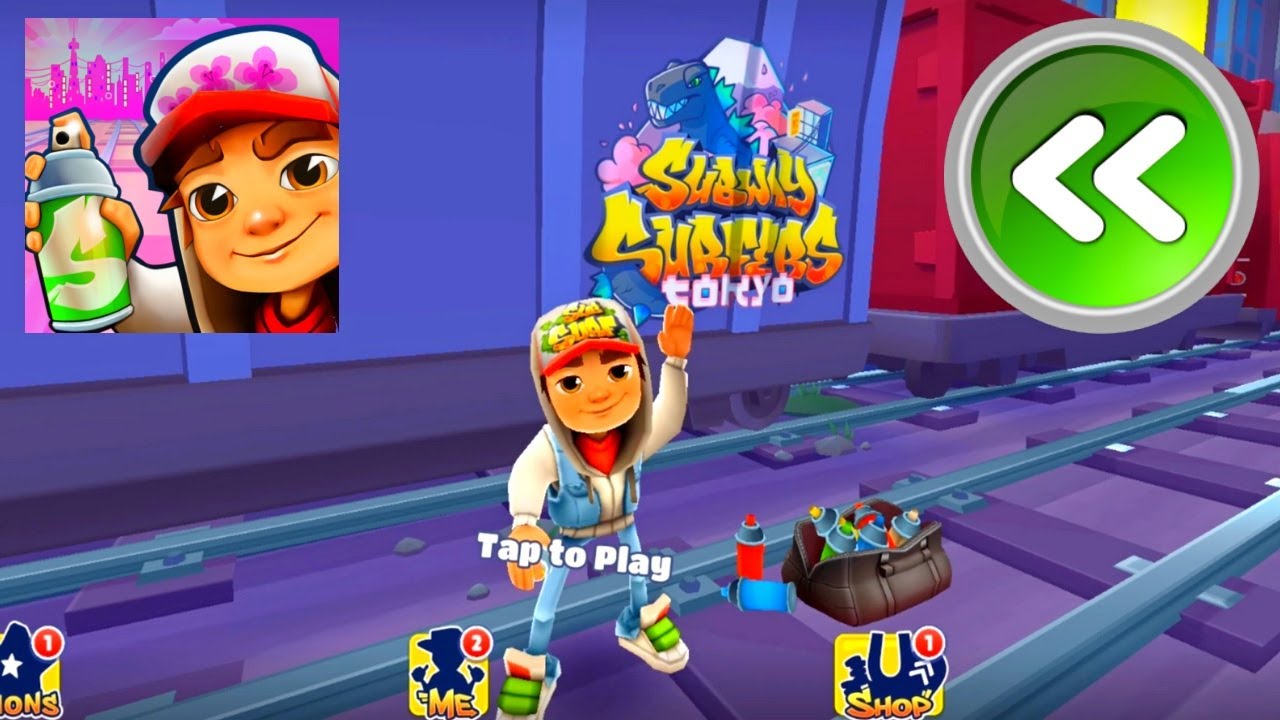 Subway Surfers Tokyo 2023 Jake Reversed Fullscreen Gameplay QHD