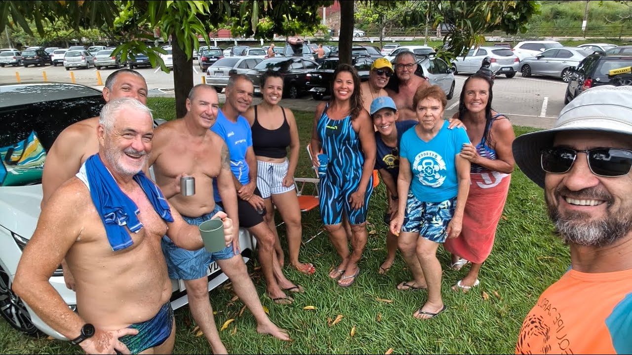 Natação em águas abertas equipe Cardume São Sebastião sp. 