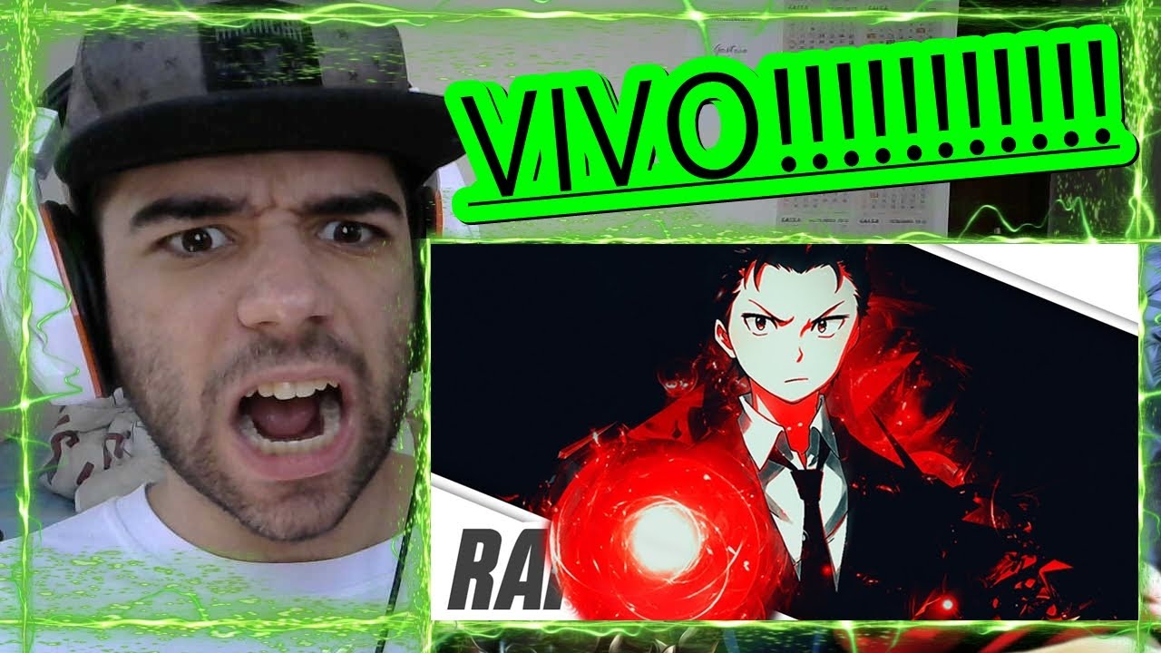 REACT - RAP DO SUBARU NATSUKI (RE:ZERO) - BASARA