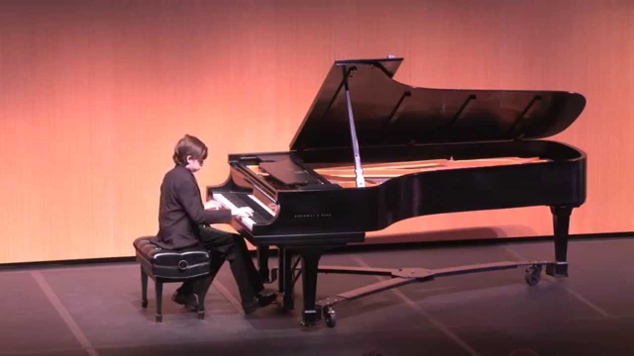 Joshua Carlon 2014 Gold Medal Honors Recital (Khachaturian Toccata)