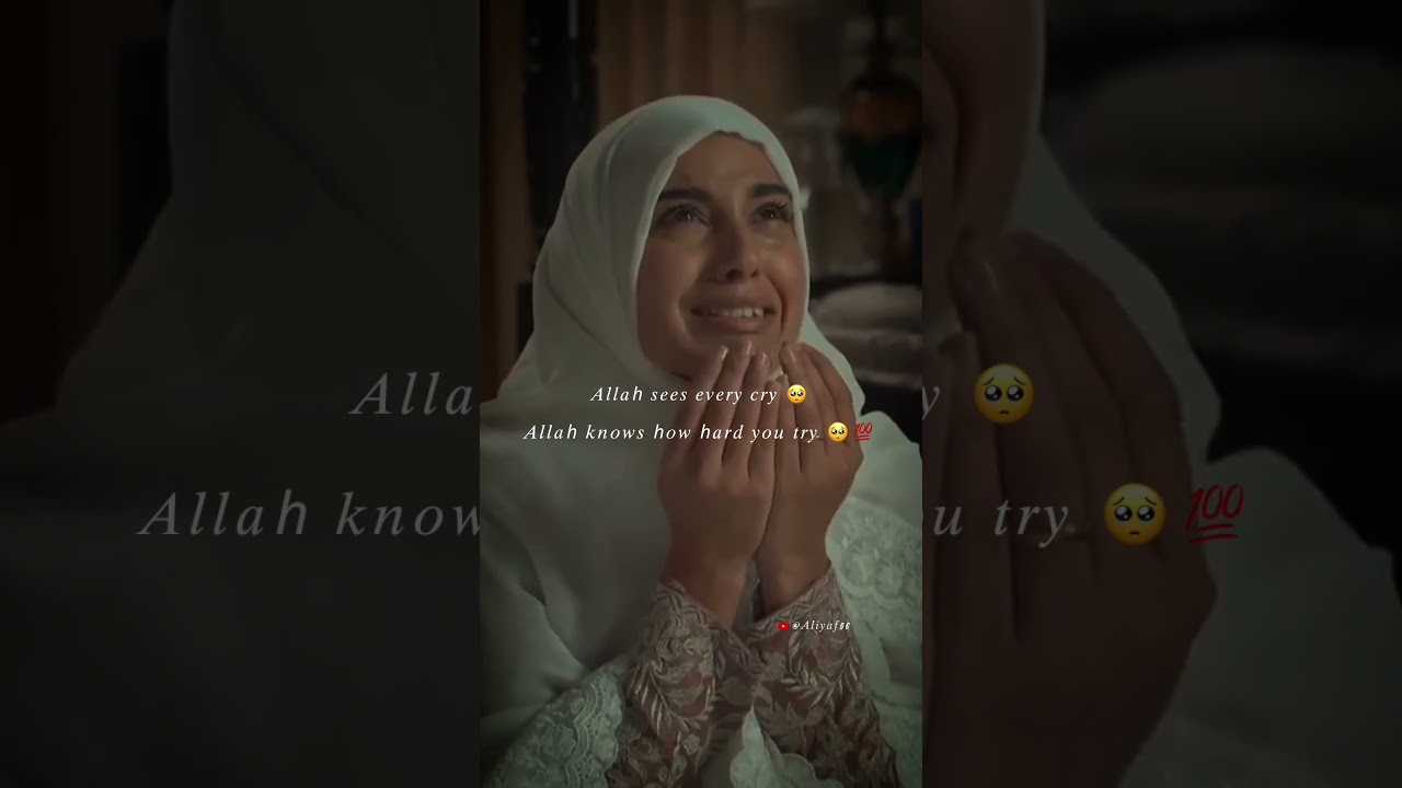 Allah sees every cry 🥺❤️ | New Islamic Whatsapp status | #islamic #trending #muftimenk #shorts