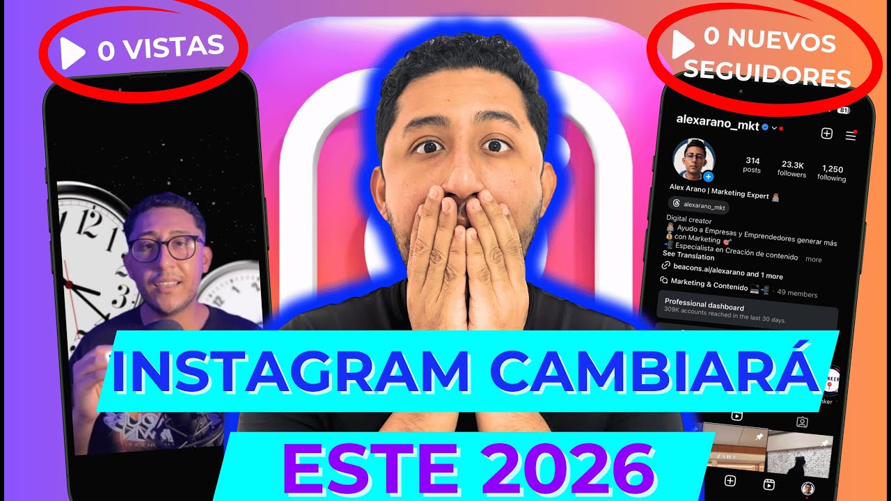 Algoritmo de INSTAGRAM 2026 - Cambios y Actualizaciones