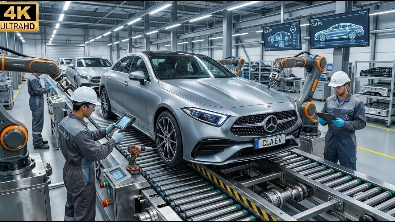 Inside the 2026 Mercedes CLA EV ($47,250): 374-Mile Range + 800V Charging