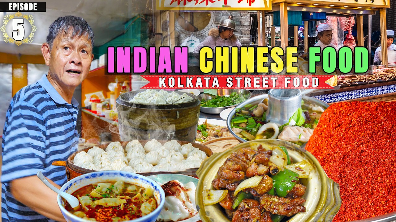 India's Best Chinese Street Food in Kolkata - 250 Years Old Indian Chinese Cuisine in Calcutta!! 🇮🇳