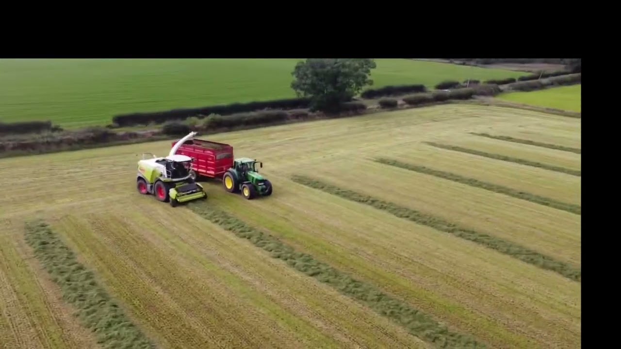 Last minute silage spotted on way home