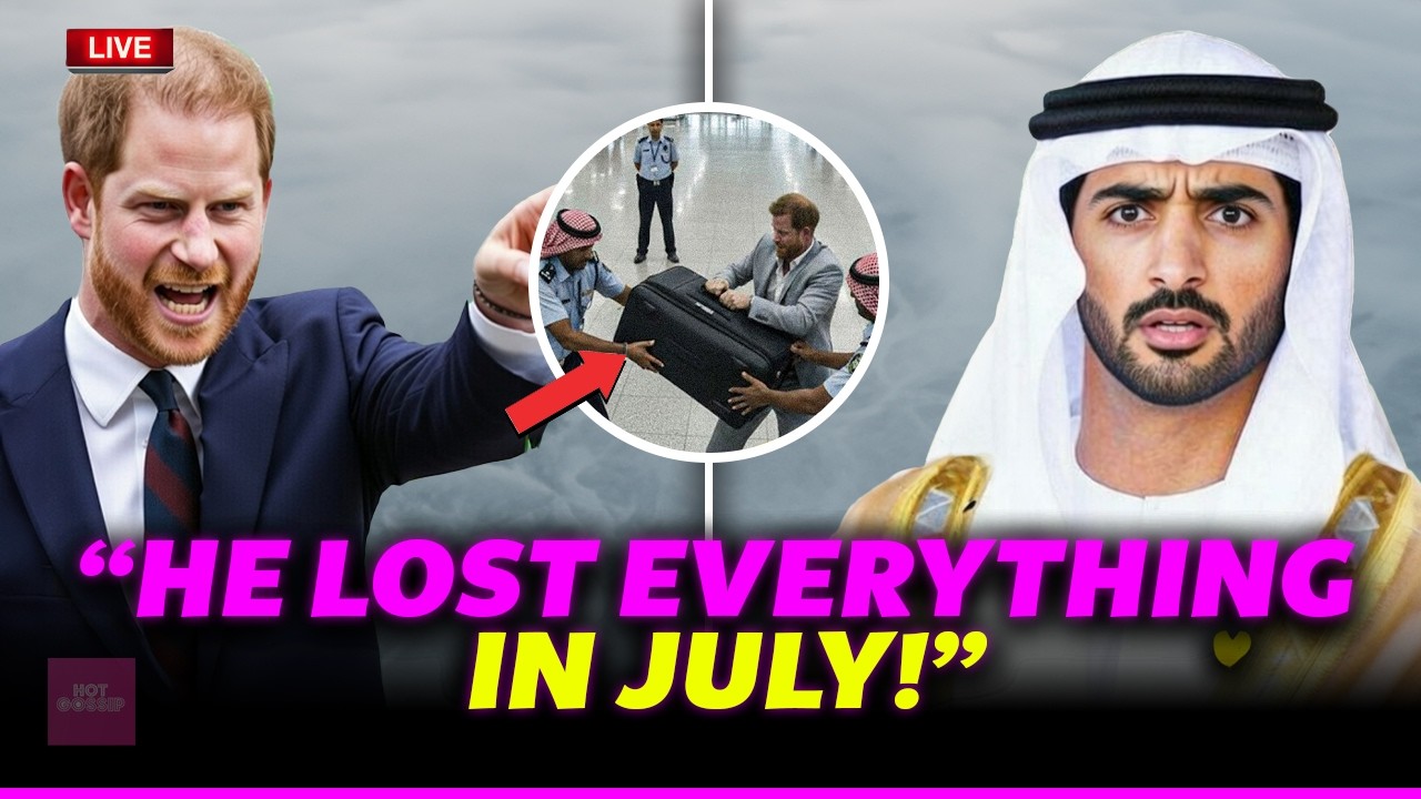 Harry BREAKS DOWN After After Waiting 4 Hours at Dubai Airport | William Confirms He Lost Children
