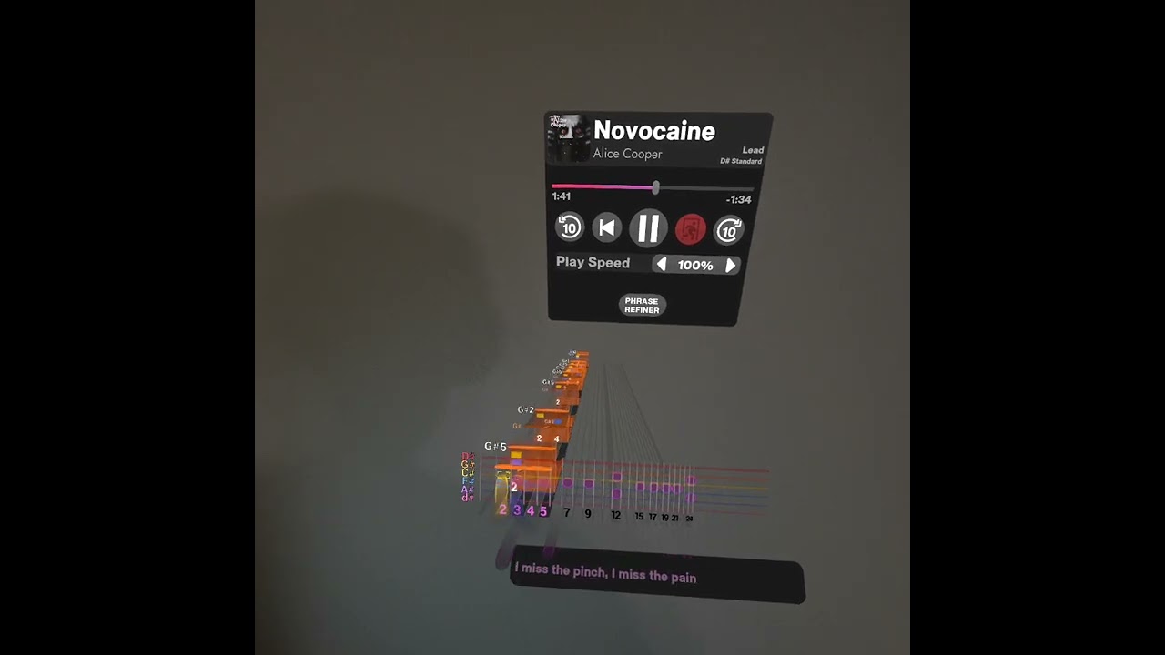 IMMERROCK custom song - Alice Cooper - Novocaine