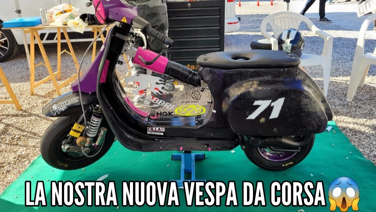 FINIRE LA VESPA 3 ORE PRIMA DI UNA GARA? BY CILLA32/CVF TEAM / CLAVA VESPA RACING