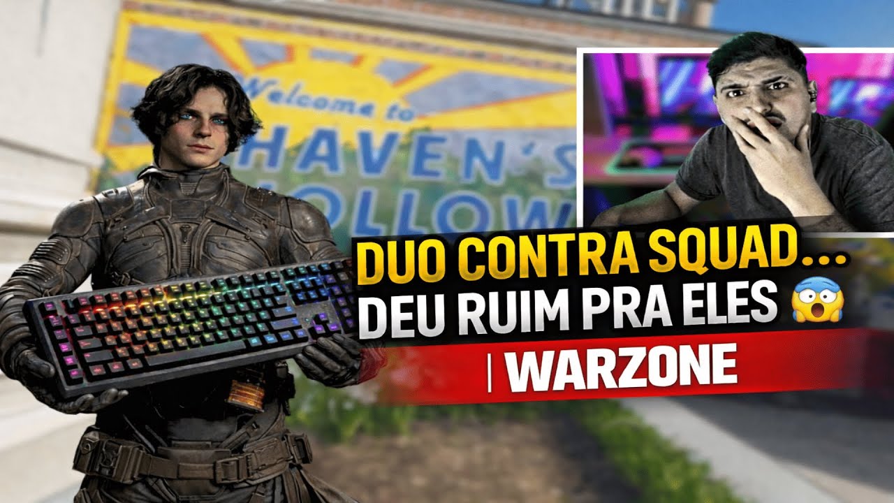 DUO HUMILHANDO SQUAD NO WARZONE 🔥