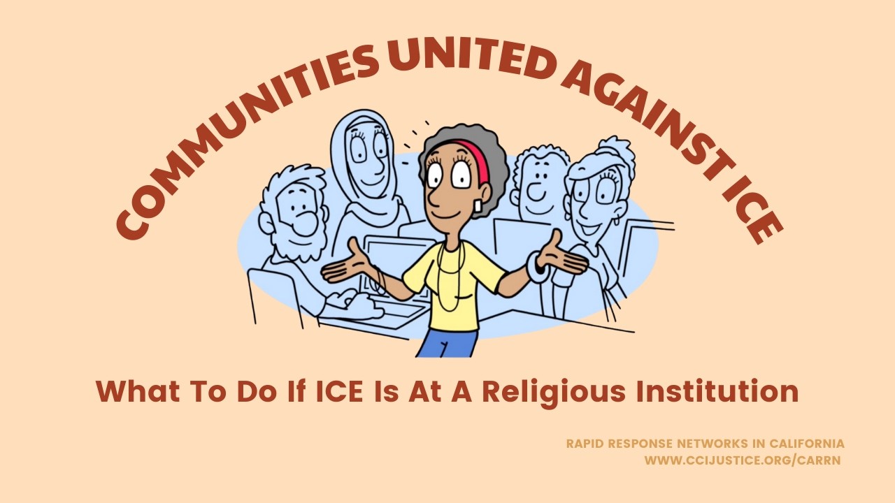 What to do if ICE is at your religious institution