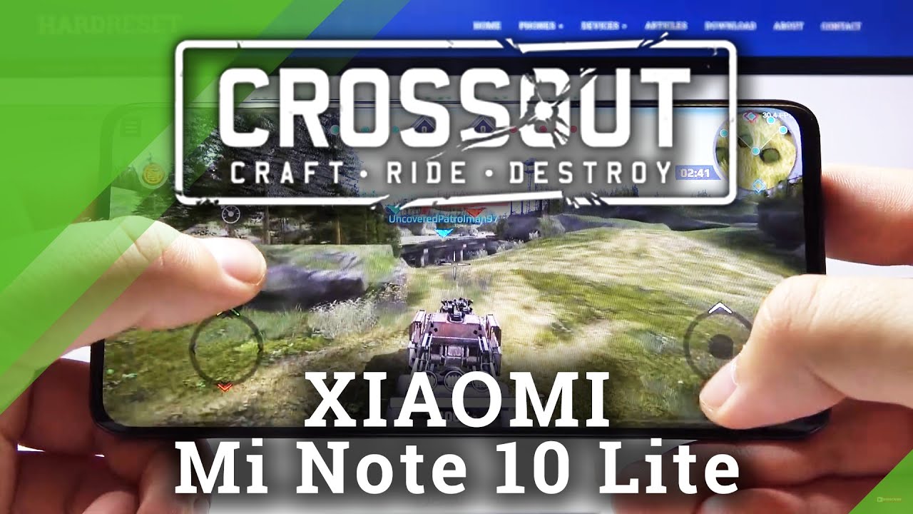 How Crossout Works on Xiaomi Mi Note 10 Lite - Gaming Quality Checkup