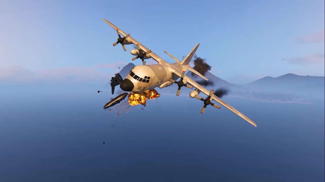 Shoot Down Plane Compilation 5 - GTA 5