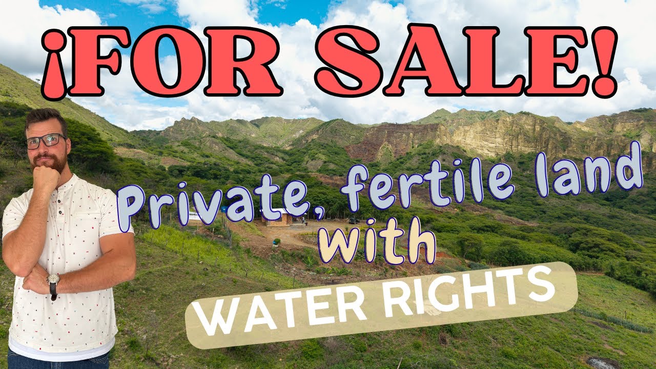 Ecuador Real estate For Sale: Rural Property with Private Water & Solar Panels
