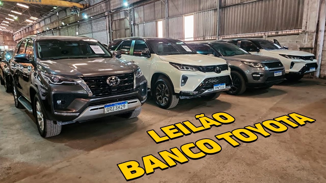 LEILÃO DO BANCO TOYOTA SEM SÃO PAULO