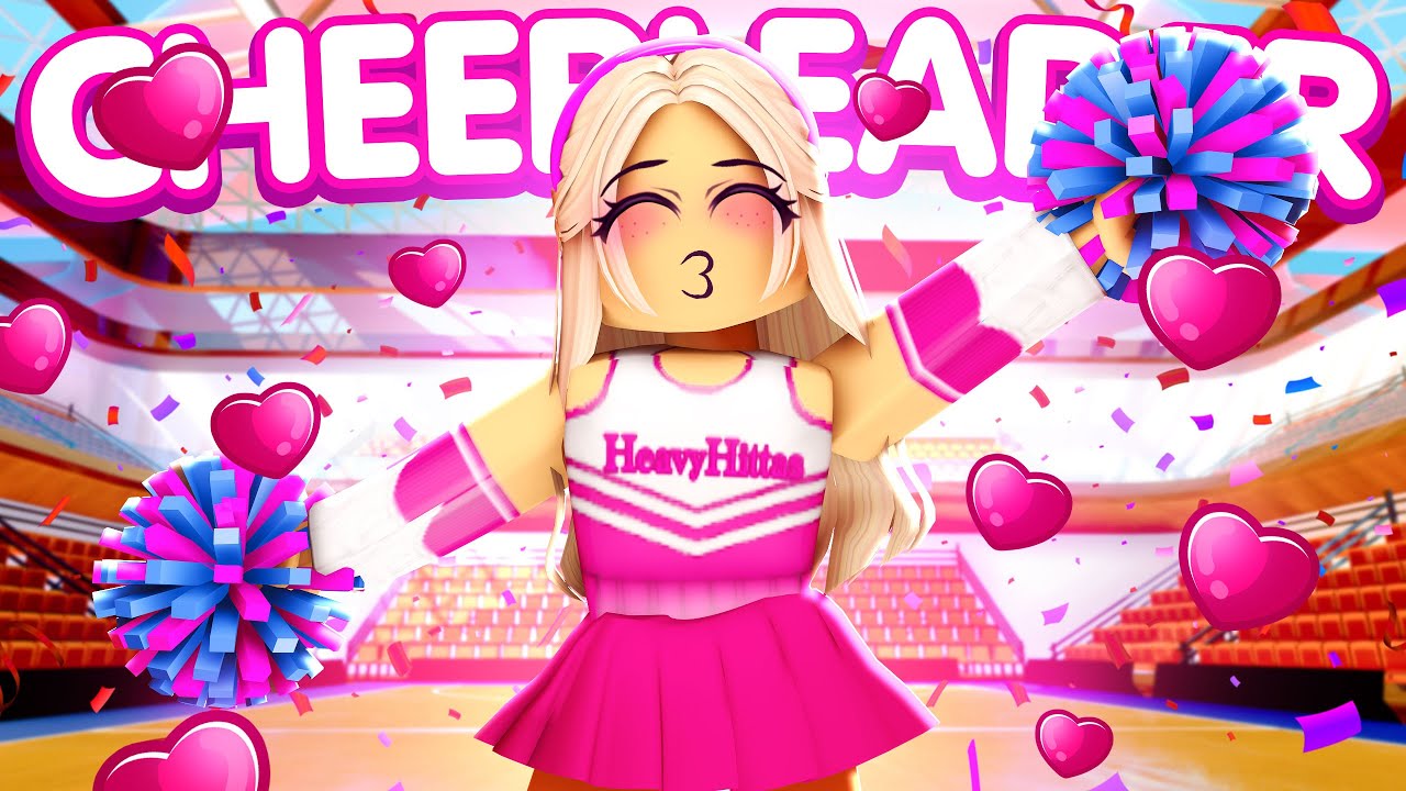 I TURNED INTO A CHEERLEADER IN ROBLOX BROOKHAVEN!