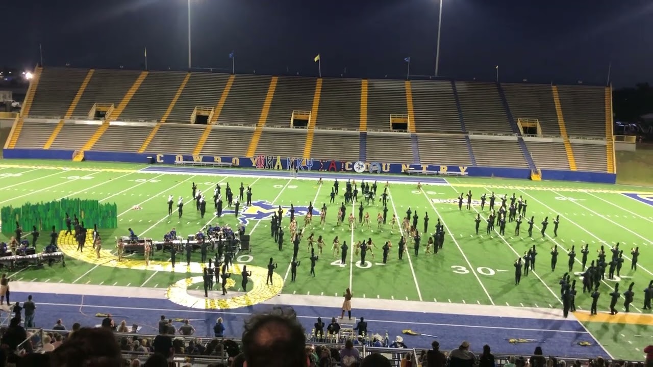2022 Grenada High School Band at Lake Charles competition