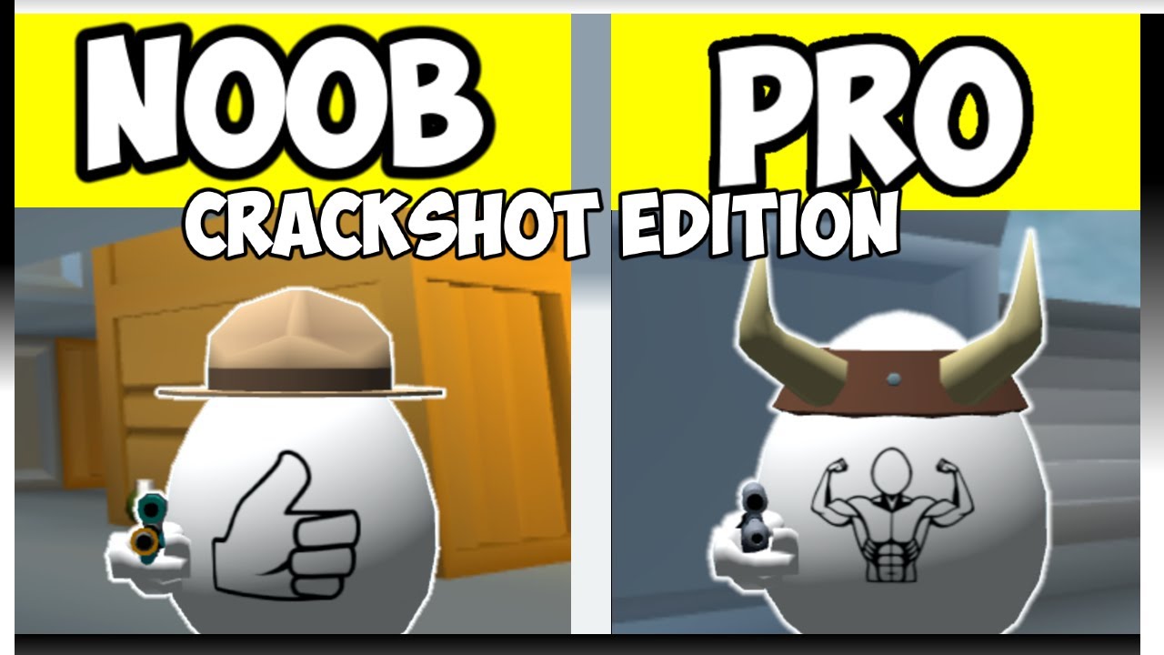 NOOB vs PRO Crackshot Edition | Shell Shockers
