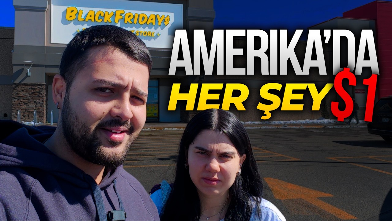 Amerika’da Her Şey 1$ Olan Mağaza! İçinden Neler Çıktı?