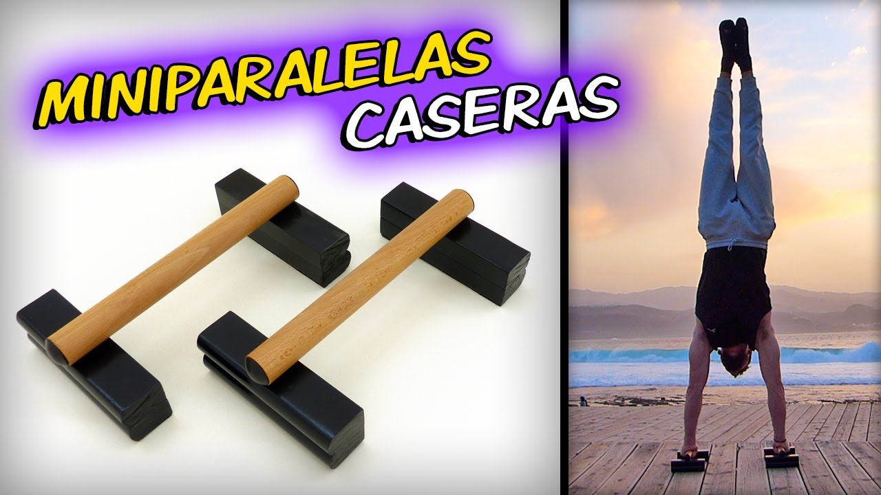 MINI PARALELAS CASERAS | PUSH UPS BARS