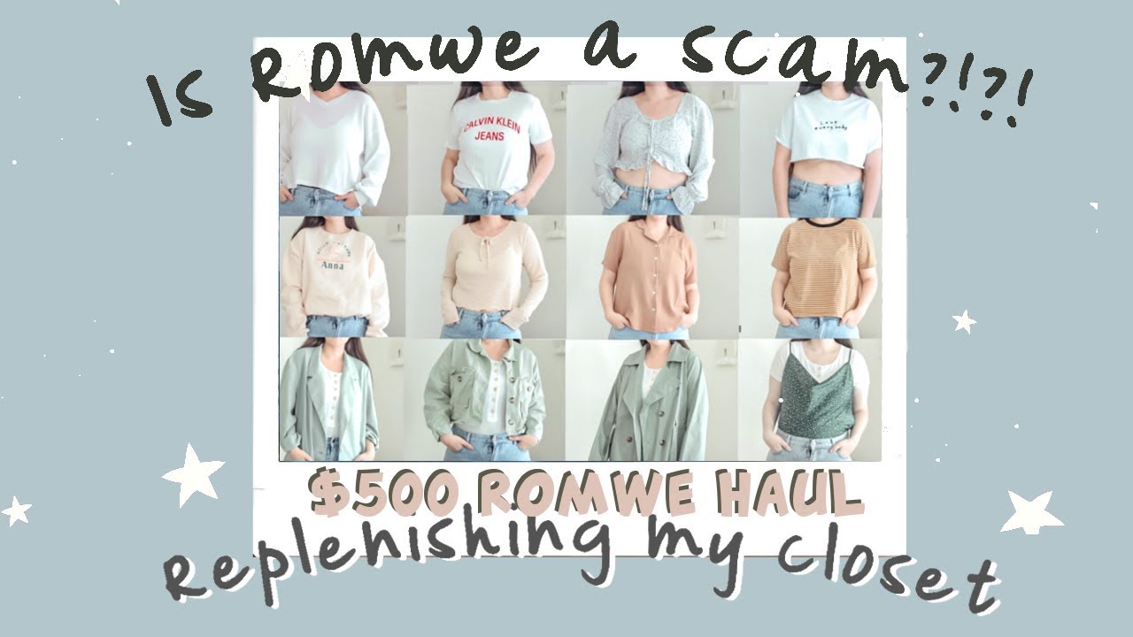 Is Romwe a Scam? Buying $500 worth of clothes! | Try-On