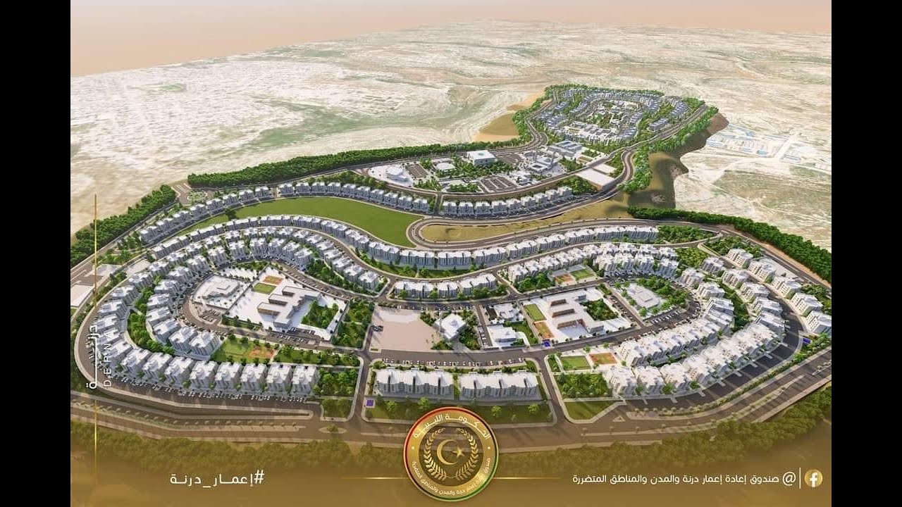 Designing & Building a Residential City from Scratch | 2000 Housing Units – Derna