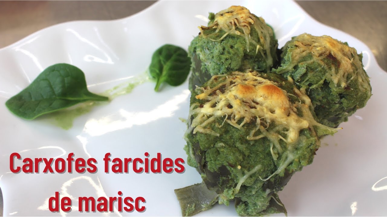 Amics de Can Vilanova - Carxofes farcides de Marisc #carxofes #artichokes #alcachofas #artischocke