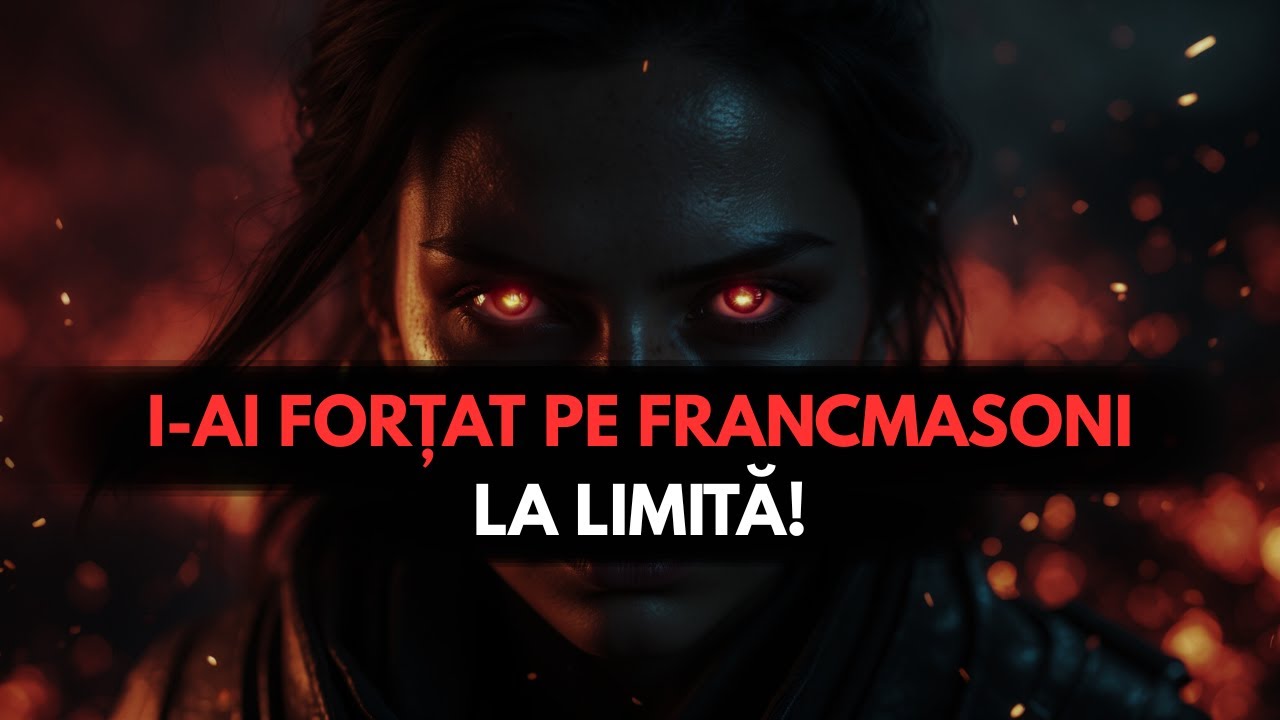 ALESULE, MASONII S-AU ÎNTORS ÎMPOTRIVA TA PENTRU CĂ JUDECATA TA ÎI DEMASCĂ. 👁️⚔️