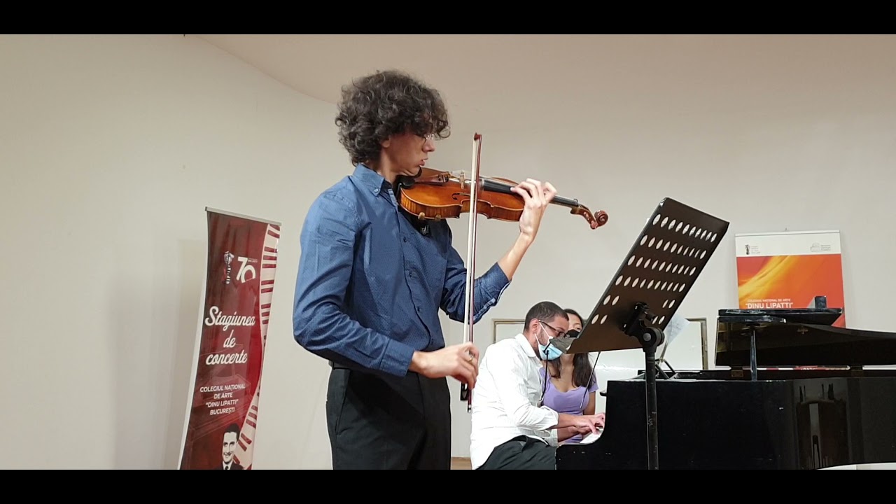 Beethoven Sonata #1 op.12 (Stefan Aprodu & Catalin Raducanu)