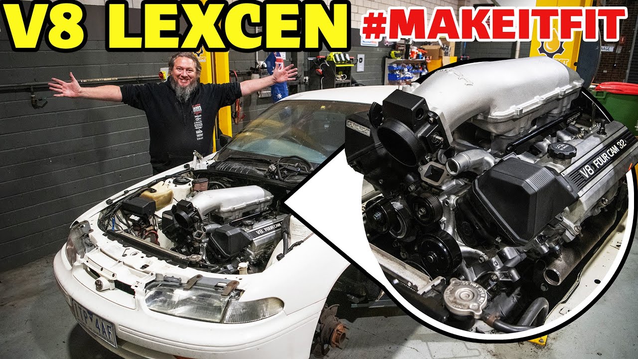Carnage - We Make Our 1UZ-FE Toyota V8 Fit!