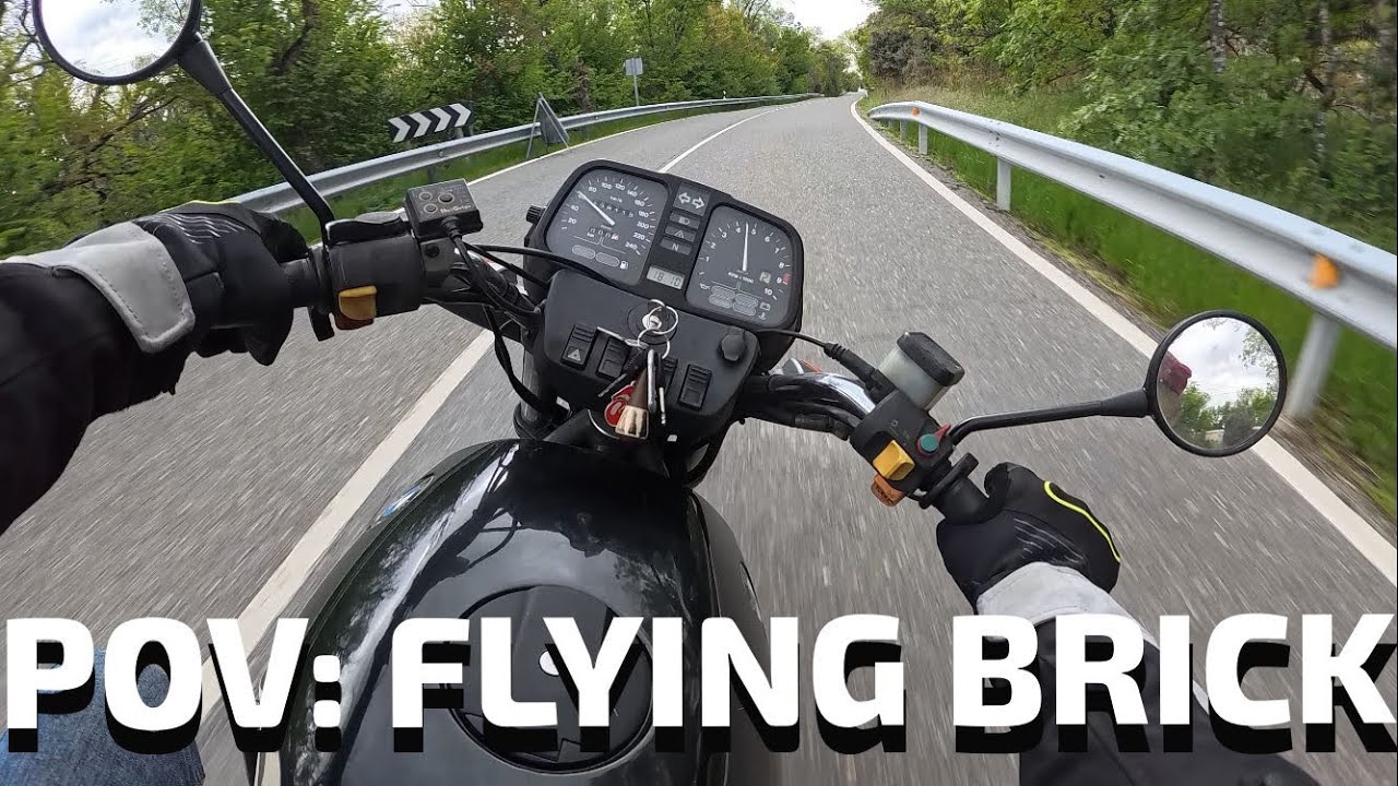 BMW K75 POV TEST RIDE 1 [4K]