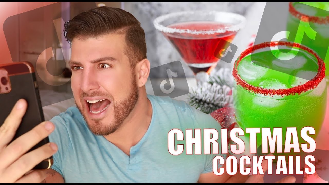 Reacting To TikTok Christmas Cocktails That Pissed Me Off (WHO MADE THESE?!)