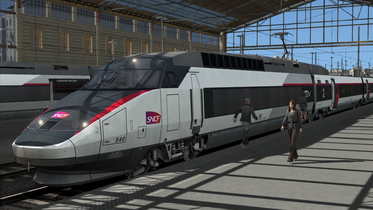 Lyon to Marseille Time Lapse in the TGV Réseau | Train Simulator Classic