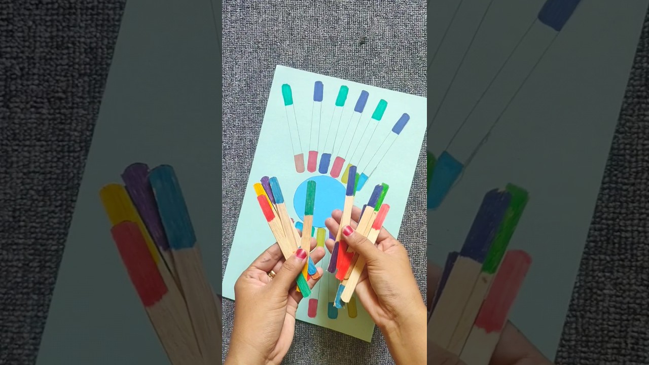 DIY craft idea montessori