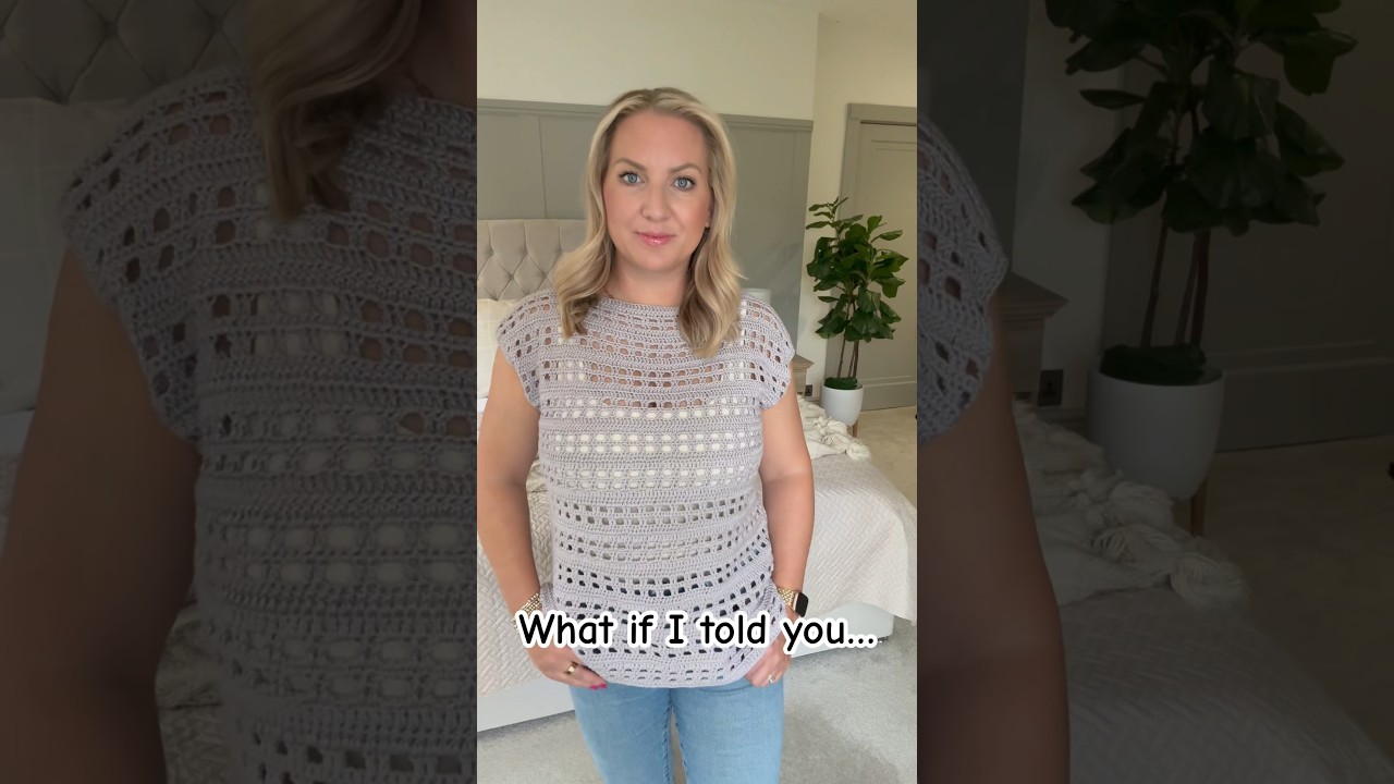 Easy Crochet Top for Beginners